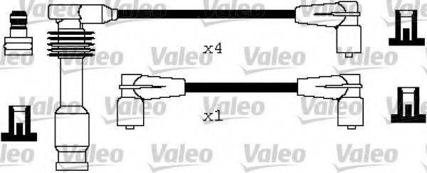 VALEO 346300 Комплект проводов зажигания