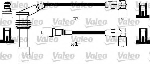 VALEO 346291 Комплект проводов зажигания
