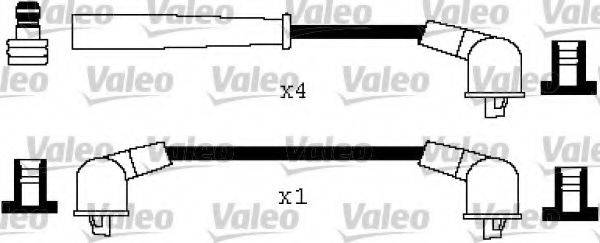 VALEO 346278 Комплект проводов зажигания