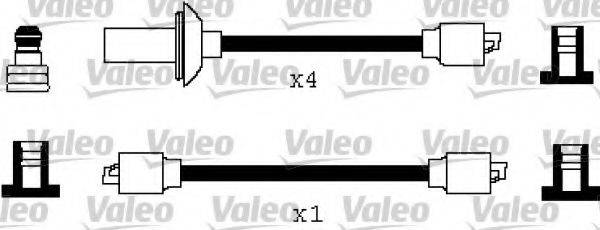 VALEO 346269 Комплект проводов зажигания