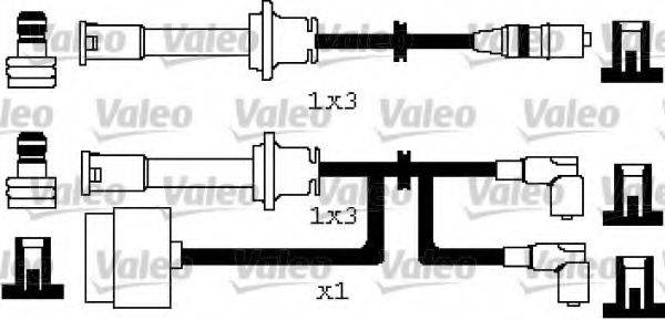 VALEO 346249 Комплект проводов зажигания