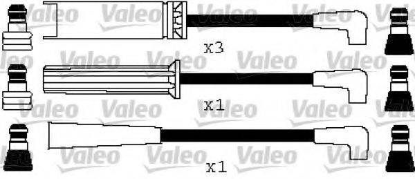VALEO 346234 Комплект проводов зажигания