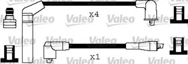 VALEO 346210 Комплект проводов зажигания