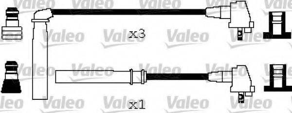 VALEO 346198 Комплект проводов зажигания