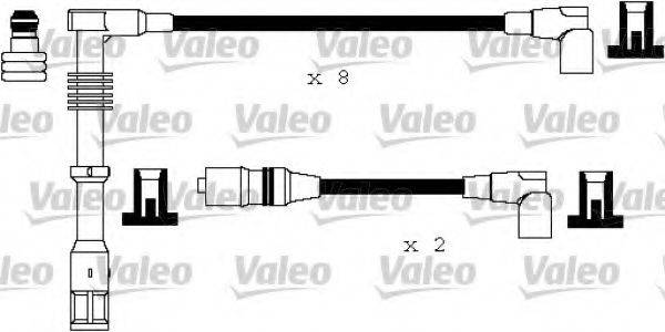VALEO 346181 Комплект проводов зажигания