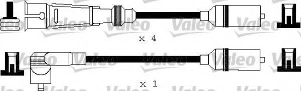 VALEO 346177 Комплект проводов зажигания