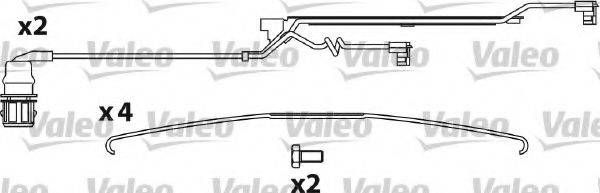 VALEO 541724 Комплект тормозных колодок, дисковый тормоз