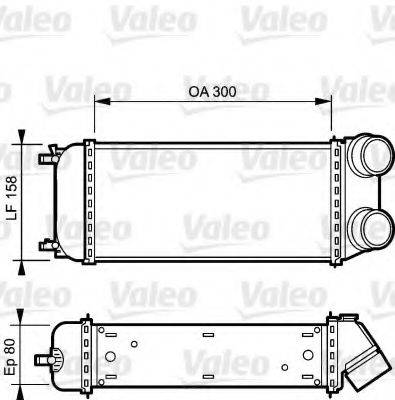 VALEO 818822 Интеркулер