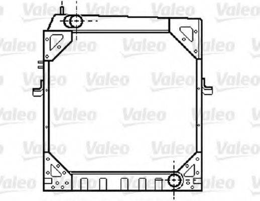 VALEO 733406 Радиатор, охлаждение двигателя