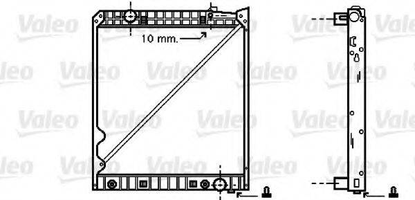 VALEO 733418 Радиатор, охлаждение двигателя