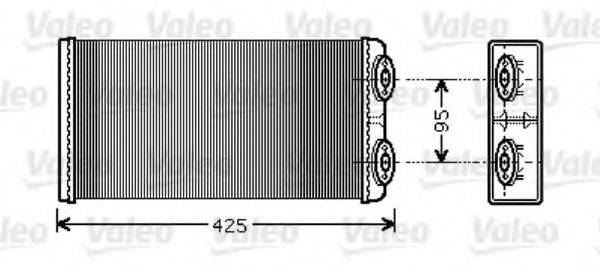 VALEO 812350 Теплообменник, отопление салона