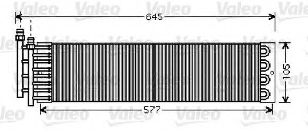 VALEO 818033 Конденсатор, кондиционер