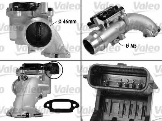 VALEO 700429 Патрубок дроссельной заслонки