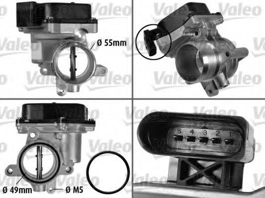 VALEO 700432 Патрубок дроссельной заслонки