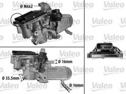 VALEO 700433 Клапан возврата ОГ