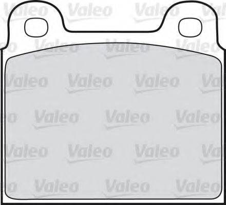 VALEO 551427 Комплект тормозных колодок, дисковый тормоз