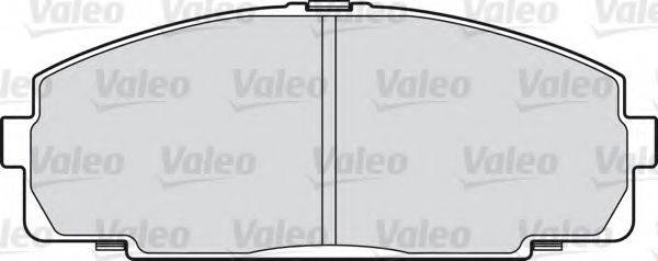 VALEO 598947 Комплект тормозных колодок, дисковый тормоз