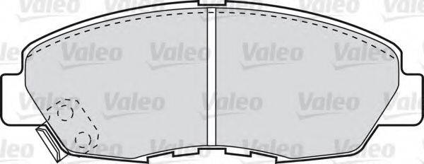 VALEO 598788 Комплект тормозных колодок, дисковый тормоз