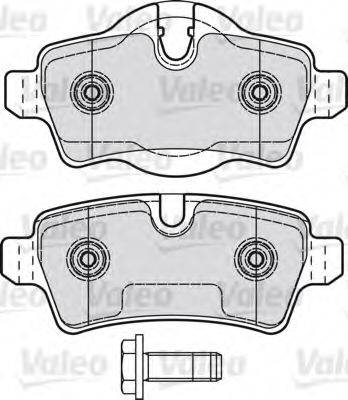 VALEO 601041 Комплект тормозных колодок, дисковый тормоз