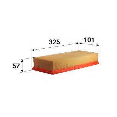 VALEO 585089 Воздушный фильтр