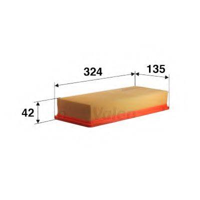 VALEO 585129 Воздушный фильтр