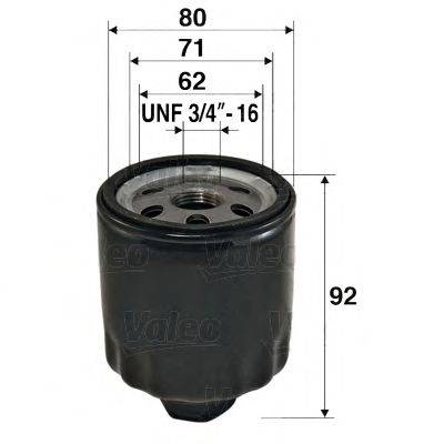 VALEO 586009 Масляный фильтр