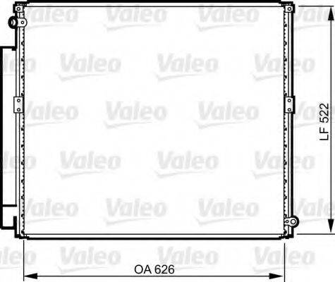 VALEO 814203 Конденсатор, кондиционер