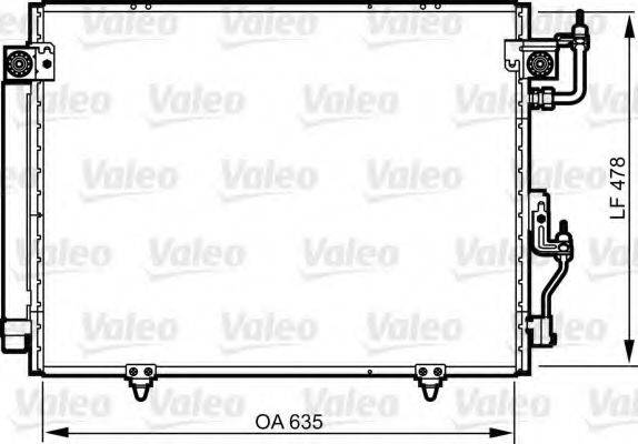 VALEO 817790 Конденсатор, кондиционер