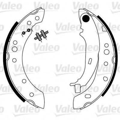 VALEO 564097 Комплект тормозных колодок