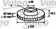 VALEO 186112 Тормозной диск