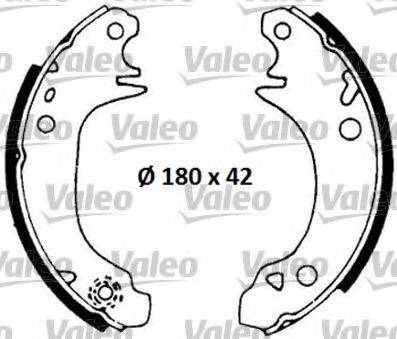 VALEO 554685 Комплект тормозных колодок