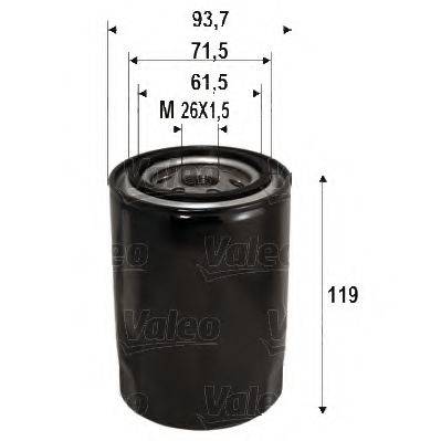 VALEO 586090 Масляный фильтр