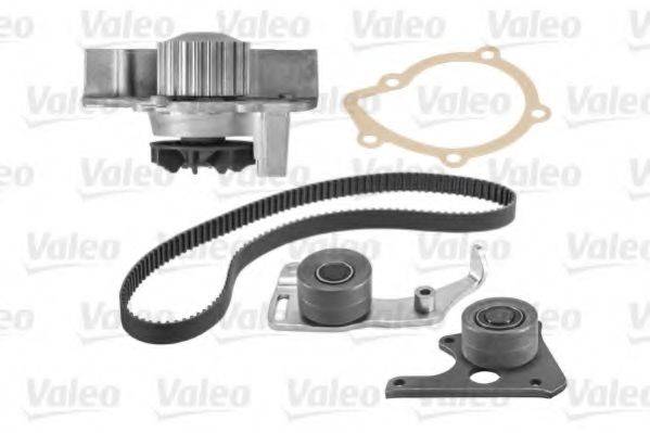 VALEO 614507 Водяной насос + комплект зубчатого ремня