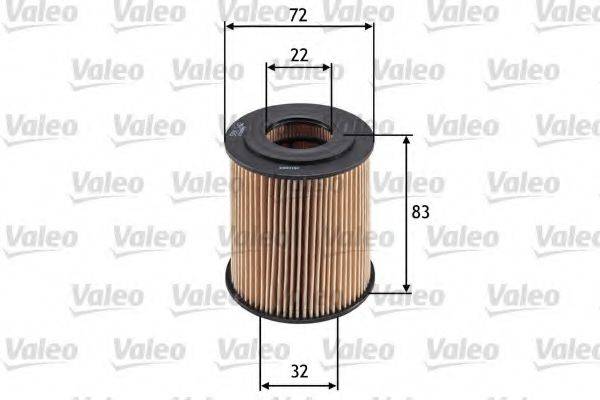 VALEO 586542 Масляный фильтр