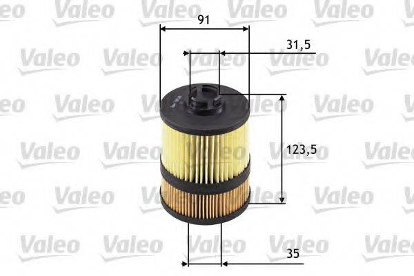 VALEO 586549 Масляный фильтр