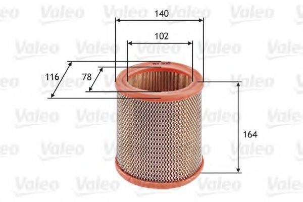 VALEO 585602 Воздушный фильтр