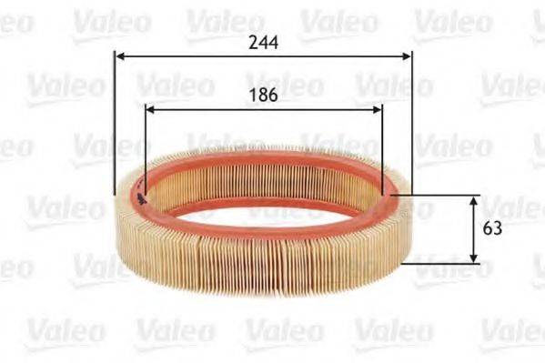 VALEO 585606 Воздушный фильтр