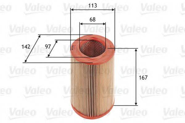 VALEO 585623 Воздушный фильтр