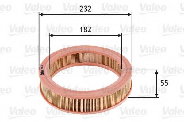 VALEO 585632 Воздушный фильтр