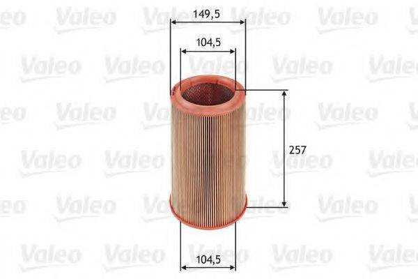 VALEO 585639 Воздушный фильтр