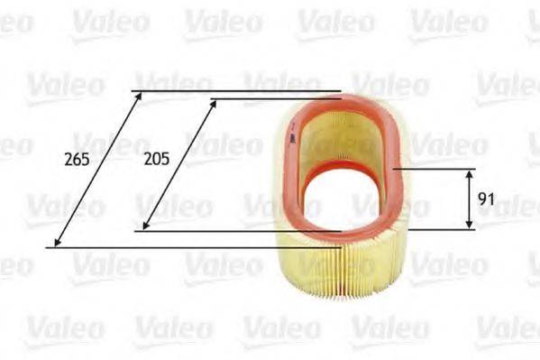 VALEO 585647 Воздушный фильтр