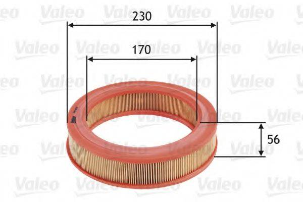 VALEO 585650 Воздушный фильтр