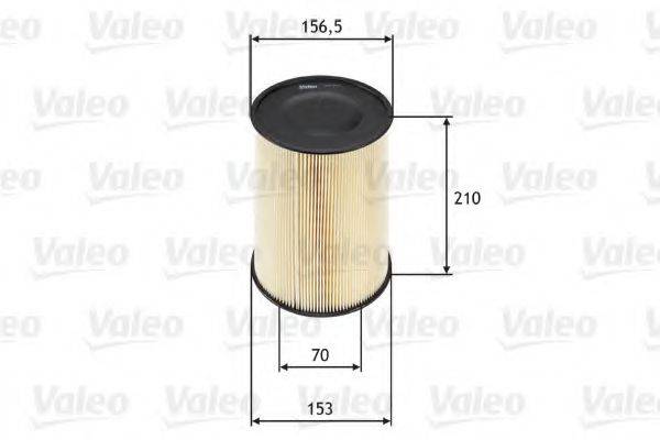 VALEO 585653 Воздушный фильтр