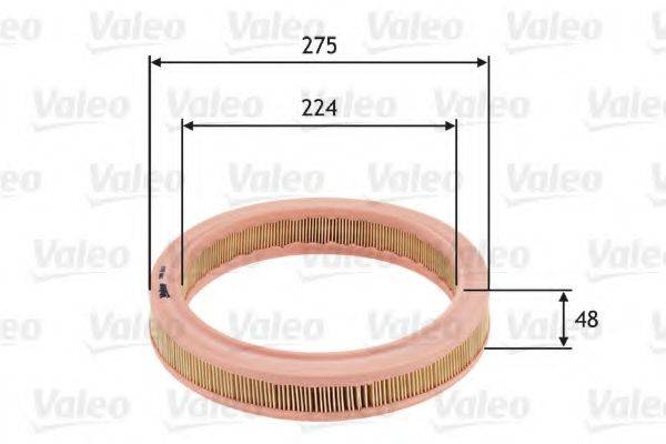 VALEO 585657 Воздушный фильтр