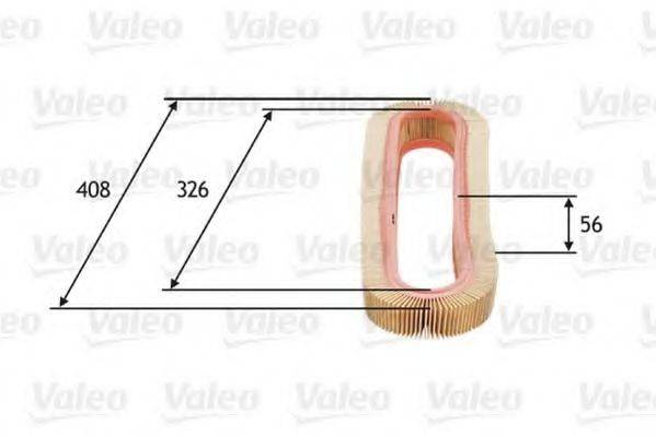 VALEO 585667 Воздушный фильтр