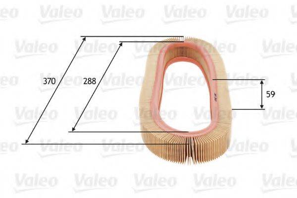 VALEO 585693 Воздушный фильтр