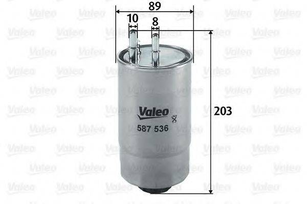 VALEO 587536 Топливный фильтр