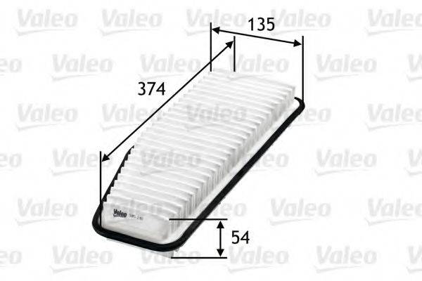 VALEO 585240 Воздушный фильтр