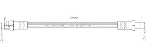 REMKAFLEX 1641 Тормозной шланг