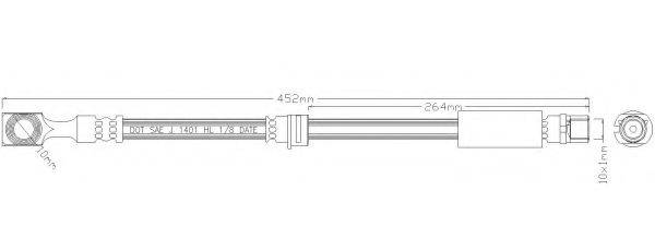 REMKAFLEX 4950 Тормозной шланг